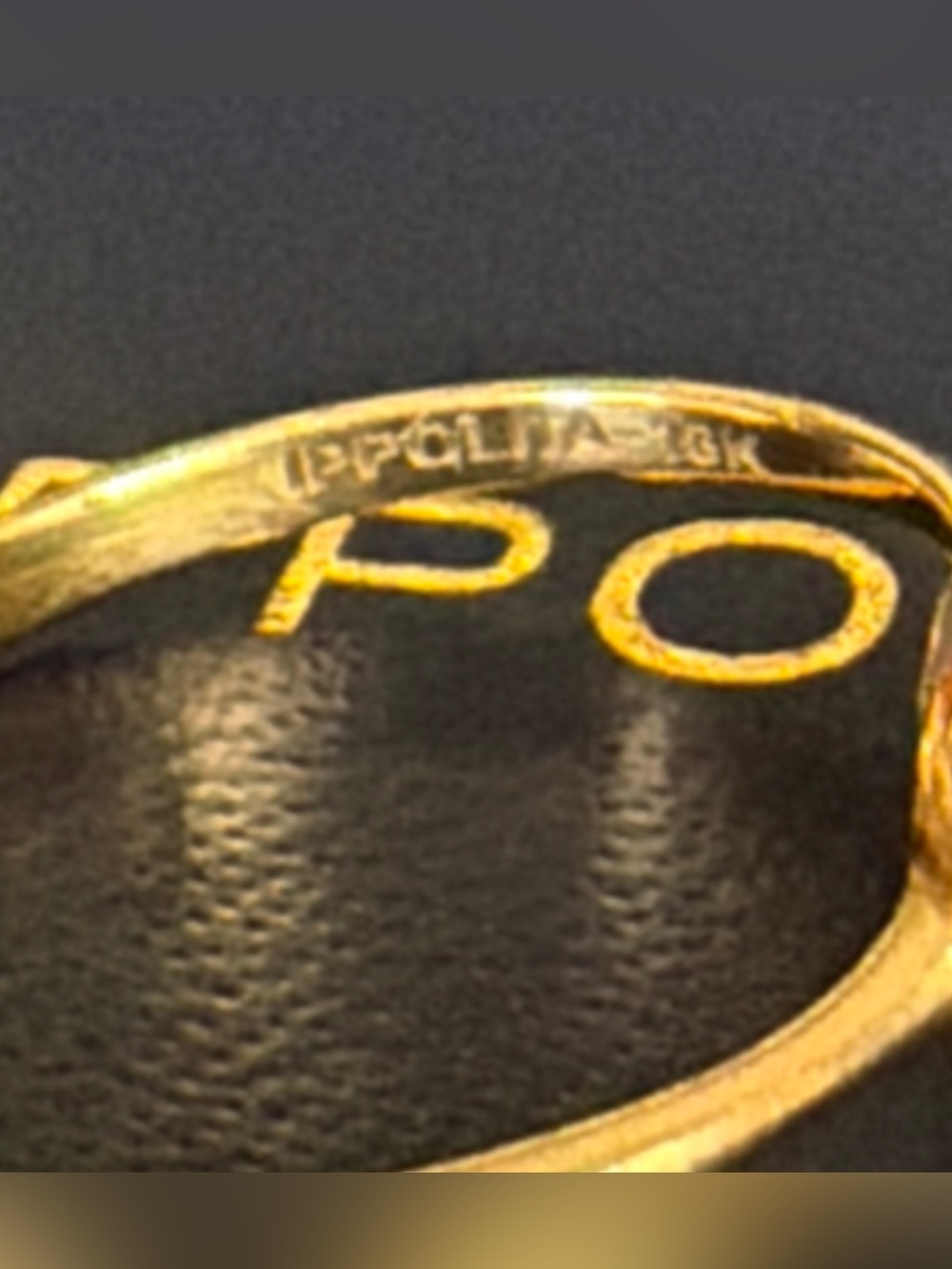 Ippolita 18k Gold Peridot w Diamonds Lolipop Mini Ring -6.5 Like NEW - Picture 9 of 11